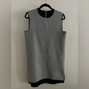 COS Gray Sleeveless Jumper Dress EUC